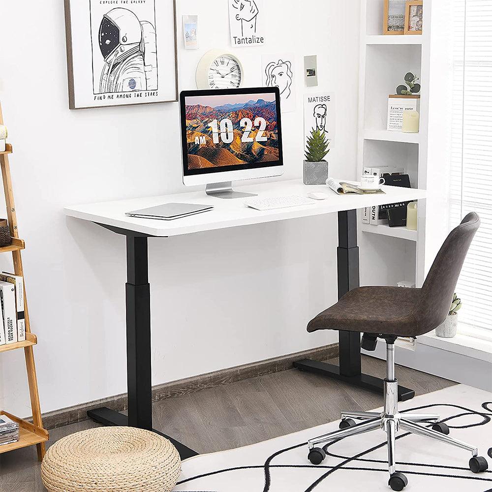 Universal Solid Table Top Laminate One Piece Desk Top for Standing Desk Frame/Desk Legs/Desk Base, Waterproof - Sinfinate