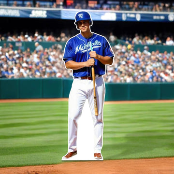 Custom Life-Size Cardboard Cutouts | Personalized High Resolution Standup Cardboard Cutout with Photo You Upload | Perfect Decor for Birthday, Wedding, Party or Sports Events