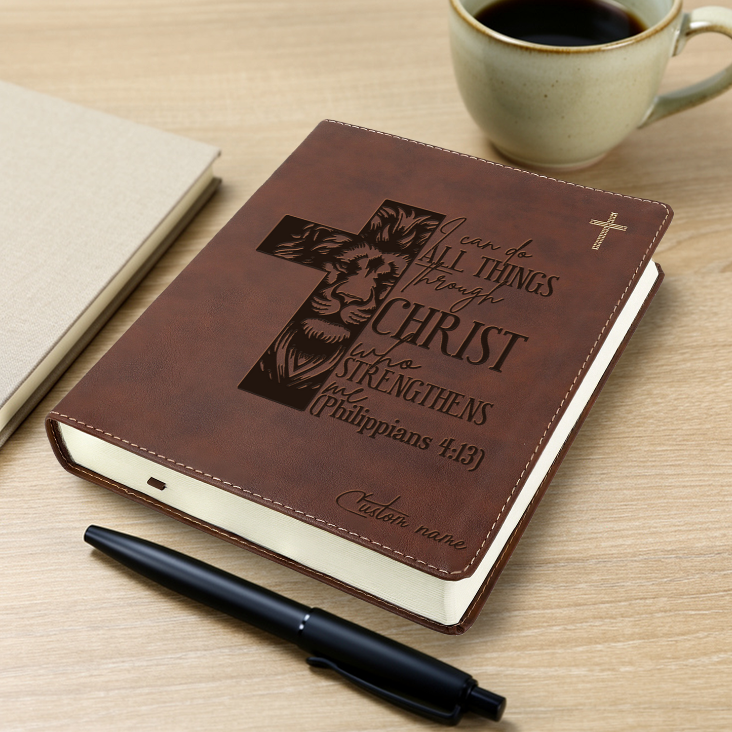 Personalized Engraved Bible, Personalized Name Engraving Gift for Church, Wedding, Baptism, Birthday
