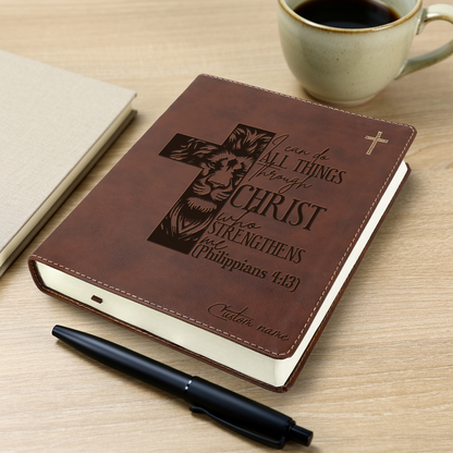 Personalized Engraved Bible, Personalized Name Engraving Gift for Church, Wedding, Baptism, Birthday