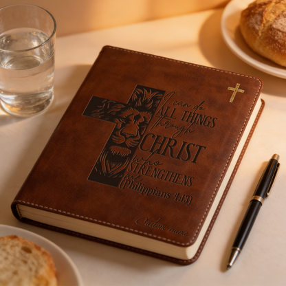 Personalized Engraved Bible, Personalized Name Engraving Gift for Church, Wedding, Baptism, Birthday