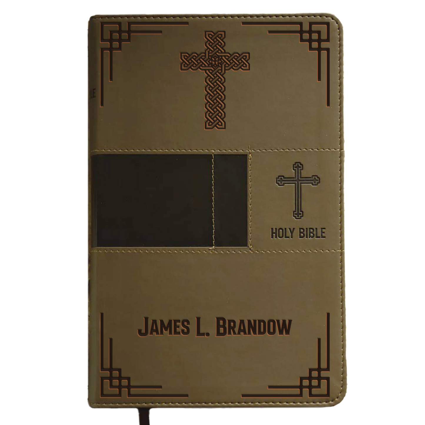 Personalized Engraved Bible, Personalized Name Engraving Gift for Church, Wedding, Baptism, Birthday