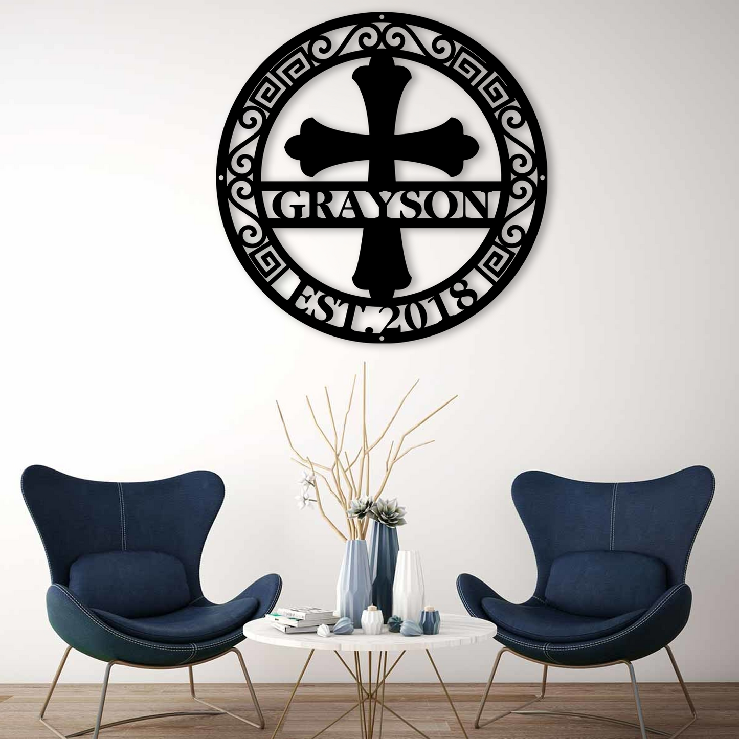 Custom Metal Cross Signs