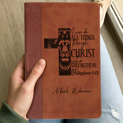 Personalized Engraved Bible, Personalized Name Engraving Gift for Church, Wedding, Baptism, Birthday
