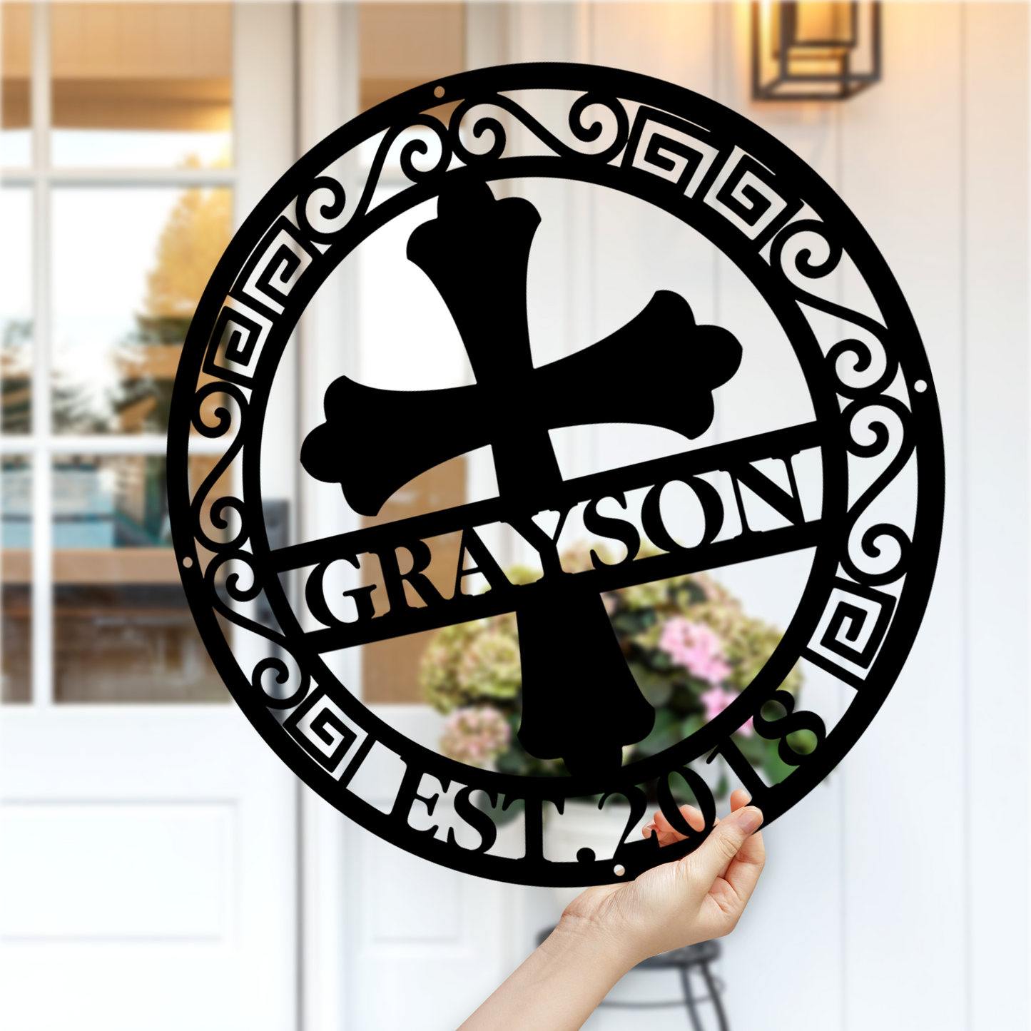Custom Metal Cross Signs