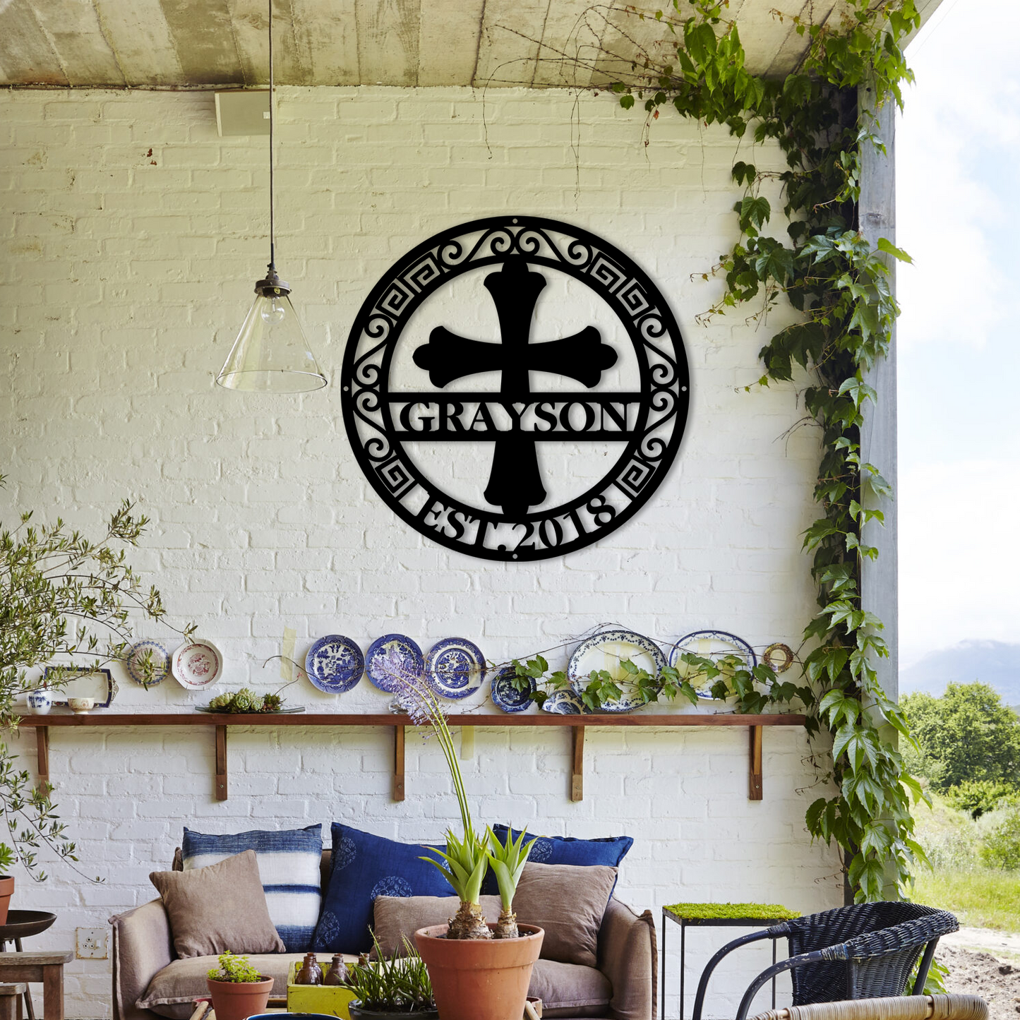 Custom Metal Cross Signs