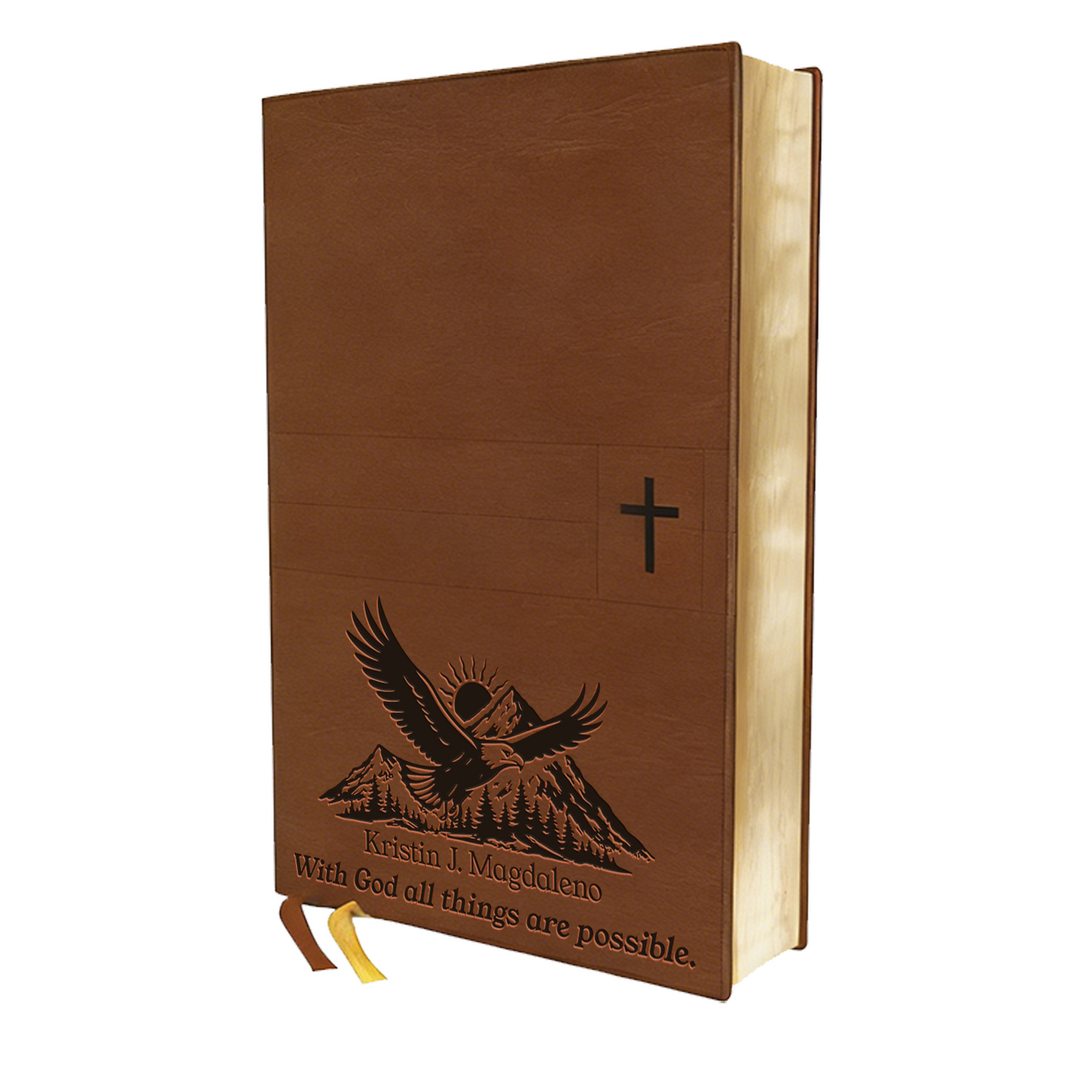 Personalized Engraved Bible, Personalized Name Engraving Gift for Church, Wedding, Baptism, Birthday