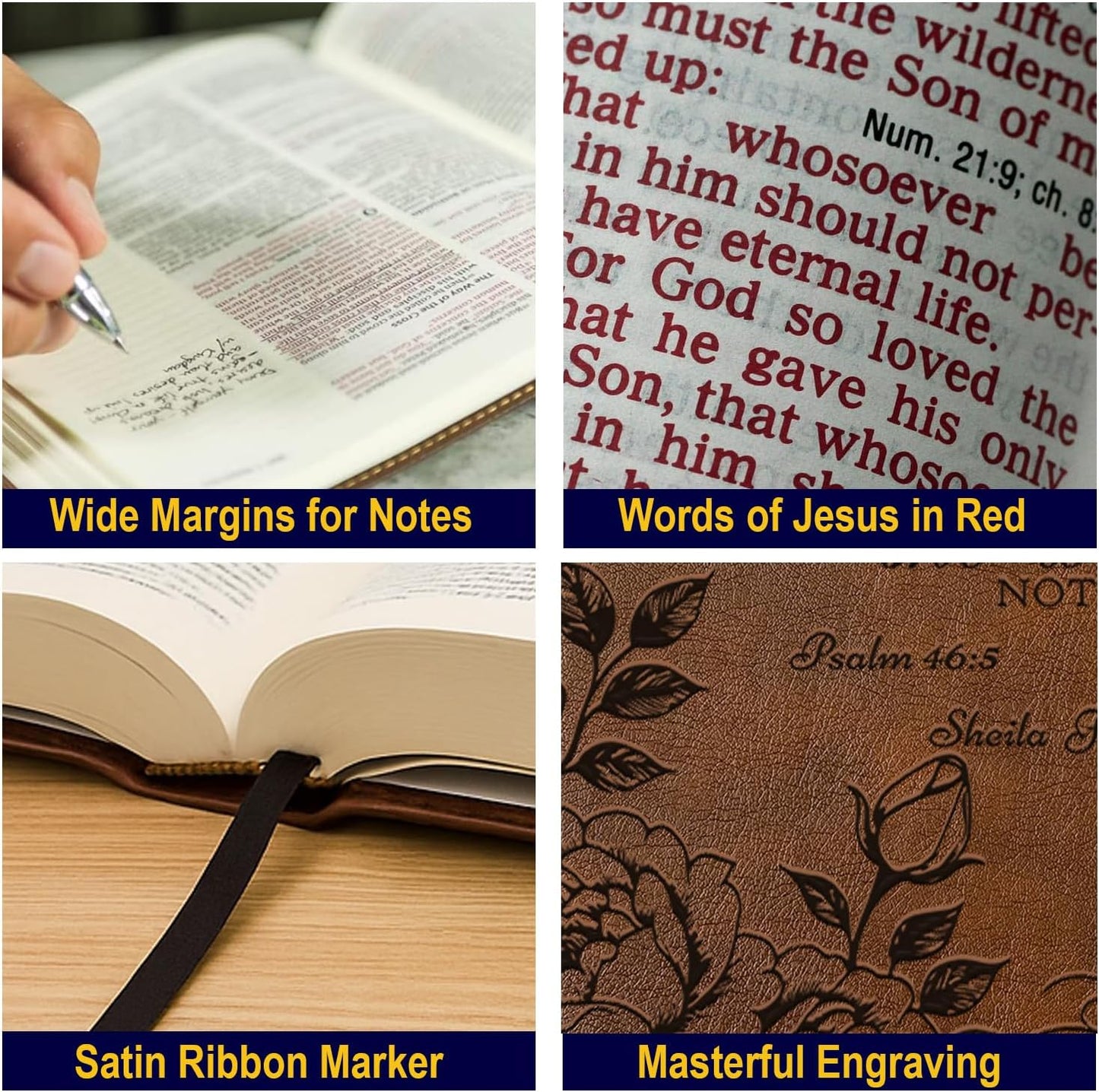 Personalized NIV Journaling Bible for Women