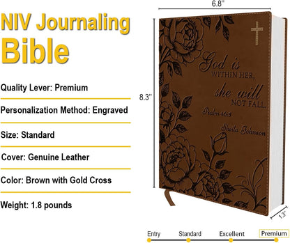 Personalized NIV Journaling Bible for Women