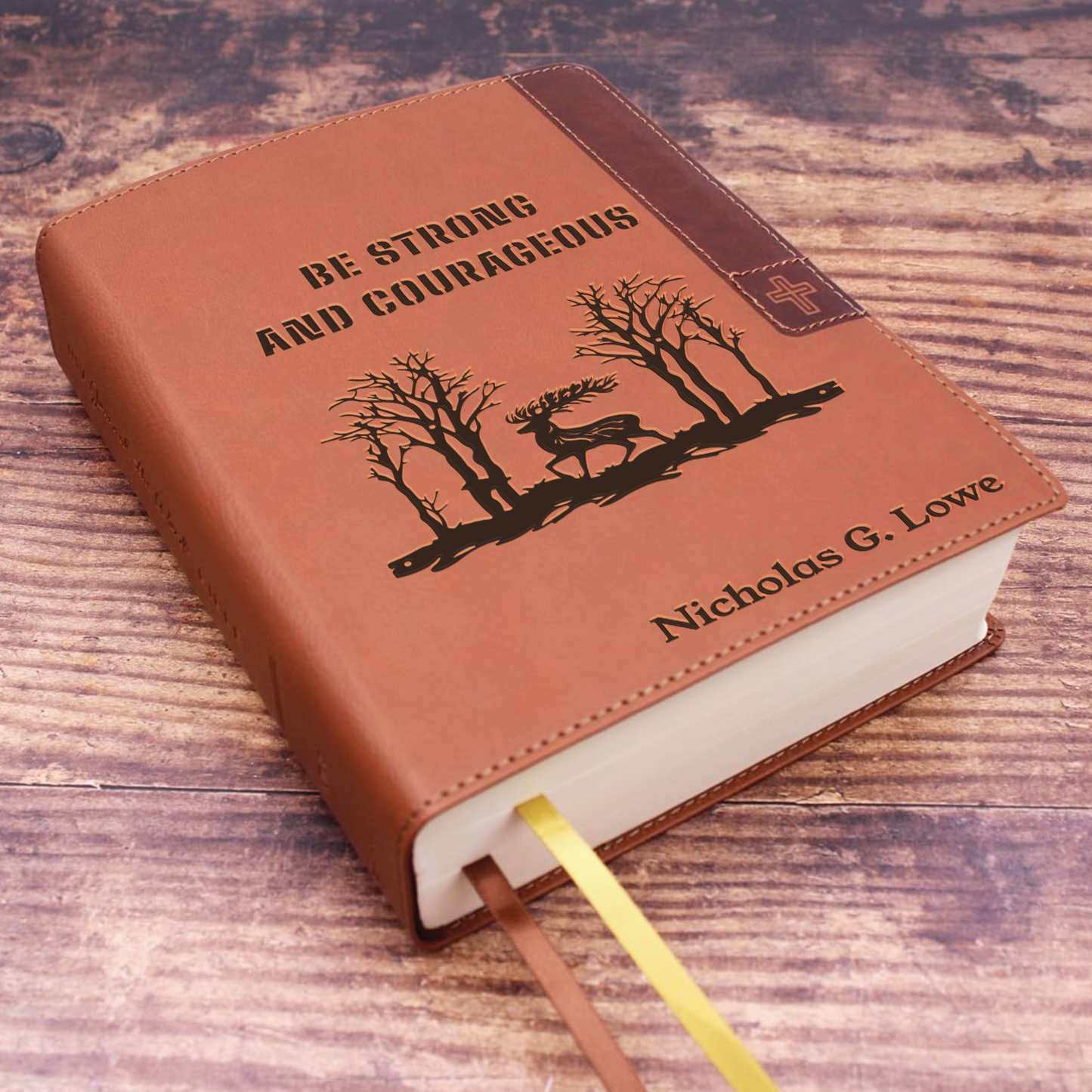 Personalized Engraved Bible, Personalized Name Engraving Gift for Church, Wedding, Baptism, Birthday
