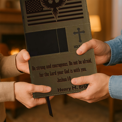 Personalized Engraved Bible, Personalized Name Engraving Gift for Church, Wedding, Baptism, Birthday