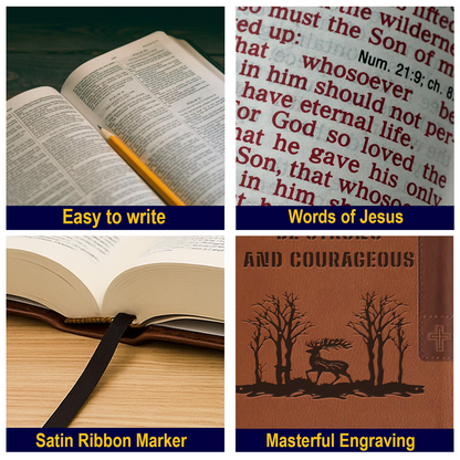 Personalized Engraved Bible, Personalized Name Engraving Gift for Church, Wedding, Baptism, Birthday