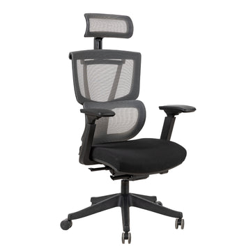 Ergonomic Mesh Office Chair with Adjustable Back, Headrest
