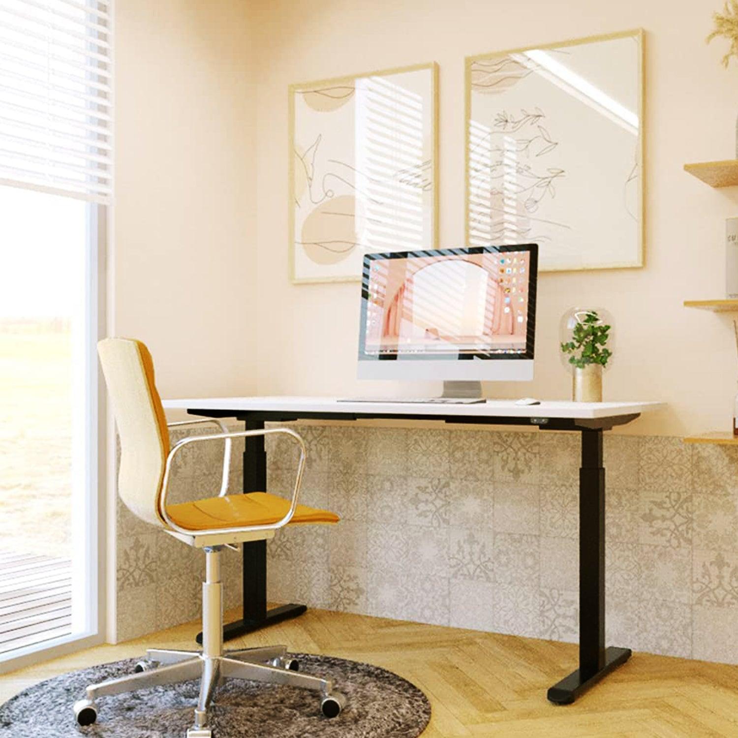 Electric Standing Desk Frame-Dual Motor,2 Stage