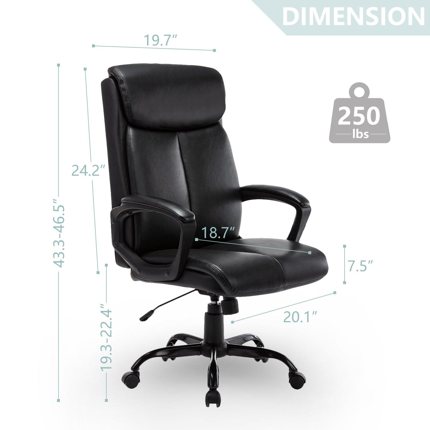 Leather Office Chair - Sinfinate